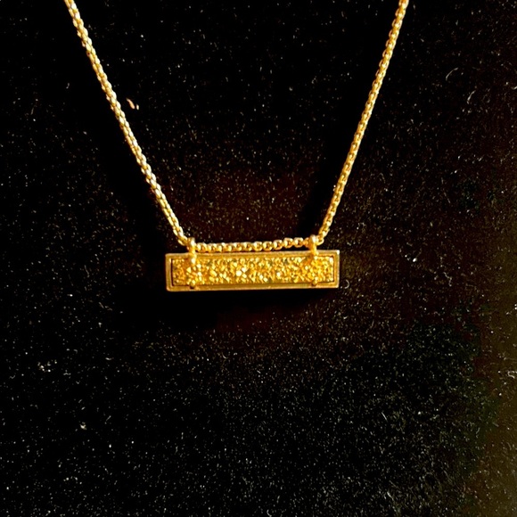 - Kendra Scott - Druzy Bar Necklace - Picture 1 of 4